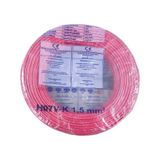 Hes H07V-K 1.5 mm Kırmızı Nyaf Çok Telli Halojen Free Kablo
