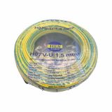 Hes H07V-U Nya 1,5 mm Sarı Yeşil Kablo