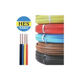 Hes H07V-U (Nya) Kablo 6mm2 Kırmızı ( 10 metre )