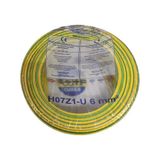 Hes H07Z1-U Halojen Free Nya 6 mm Sarı Yeşil Kablo