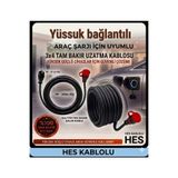 HES KABLO ELEKTRİKLİ ARAÇ ŞARJI İÇİN 10 METRE 3X4 TTR TAM BAKİR İP54 ÇOCUK KORUMALI FİŞLER UZATMA SEYYAR KABLO