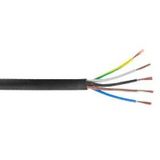 Hes Kablo H05VV-F 5x2.5 mm² Siyah TTR Kablo