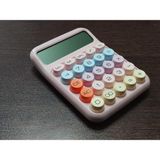 Hesap Makinesi 12 Haneli Yuvarlak Tuşlu Şirin Pinterest - Pembe