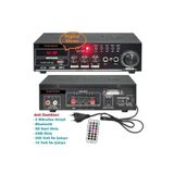 Hesapli Alisveris Amfi 110W (Bluetooth USB-SD Kart-Mp3-Çalar-2 mikrofon Giriş-12V/220V)