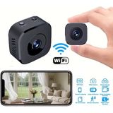 Hesaplı Alışveriş Hd Mini Wifi Güvenlik Kamerası Uzaktan İzleme Özelliği ile Siyah Renkli Hafıza Kart Kayıt