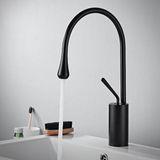 Hesaplı Çarşı Siyah Milano Lavabo Bataryası