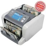 Hesaplı Depom Hesaplidepom HL-P80 Karışık Para Sayma Makinesi 6 Ülke Para Birimi Tl, Usd, Euro,gbp, Chf, Rub - Gri