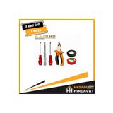 Hesaplı Hırdavat El Aleti Seti- Pense-kontrolkalemi-düz&yıldız Tornavida-2 Adet Elektirikci Bandı