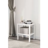 Hesaplı Kasa 2 Katlı Dikey Raf, Plastik Sehpa, Balkon Rafı, Saksılık, Banyo Mutfak Rafı, Beyaz