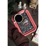 Hesaplı Kasa Fairytale Desenli Metal Sunum Tepsisi - 23,3x30,7 cm - 1 Adet
