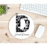 Hesaplısı Burada Kişiye Özel Atatürk Resimleri Ile Bezenmiş D Harfli Isimli Baskılı Mouse Pad