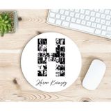 Hesaplısı Burada Kişiye Özel Atatürk Resimleri Ile Bezenmiş H Harfli Isimli Baskılı Mouse Pad