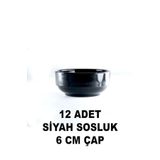Hesna Natural 1. Kalite Polikarbon Kırılmaz Sosluk / Reçellik /Minimal Kase 12'li (JOKER SOSLUK)