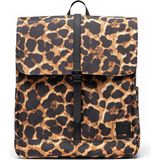 Hesrchel City | Su Itici Kumaş Sırt Çantası, 14" Laptop Uyumlu, 16 L Açık Digi Leopard - Çok Renkli