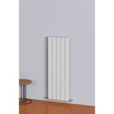Hestia Alüminyum Radyatör Dikey 125 x 45 - Kırık Beyaz