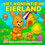 Het Konijntje in Eierland – Een Magisch Paasavontuur Kleurboek voor Kinderen: Beleef een kleurrijke reis door Eierland met het Paaskonijntje – Leuke ... kinderen vanaf 6 jaar, het hele jaar door!