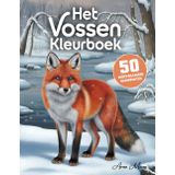 Het Vossen Kleurboek: Realistische en gedetailleerde tekeningen die natuur en dieren prachtig weergeven