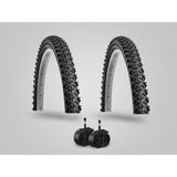 heugers 26x1.95 Ön ve Arka Bisiklet İç ve Dış Lastik Seti (2 Adet Dış + 2 Adet İç Lastik)