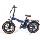 Heugers Alba Fold F Premium 2026 Lacivert Elektrikli Katlanır Bisiklet (48V 10.4AH - Nfc LCD - Shimano Hidrolik Fren)