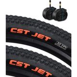 heugers CST Jet 29 x 2.10 MTB ÖN+ARKA İç ve Dış Lastik Seti – Kum, Asfalt, Hareket ve Sert Zemin Uyumlu