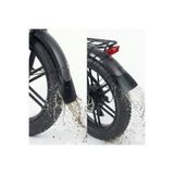heugers RKS Skyjet Uyumlu 20x4.0 Elektrikli Bisiklet Çamurluk Tozluğu - Ön ve Arka Fat Bike Ek Koruma