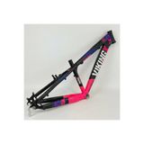 heugers Viking-X 26” Siyah Pembe – Dirt Jump Freeride Bisiklet Kadro – Tuff X-25 Alüminyum Frame, Güçlendir