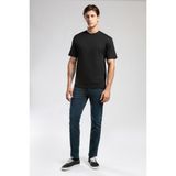 Hevass Erkek O Yaka T-Shirt Siyah - 05-Siyah