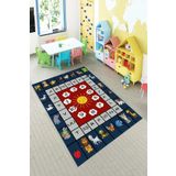 Hevia Home Yıkanabilir Antialerjik Kaymaz Taban Dijital Baskı Çocuk Halısı Çocuk Odası Bebek Odası