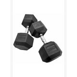 Hex Altıgen Kauçuk Kaplı Dambıl 35 kg 1 Adet
