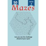 Hex Maze Challenge Book - Series 2 .. Gift for Vacations, Holidays and Free Times: 50 Intricate Mazes with Solutions | 6×9, 100 Pages | Fun Brain Teasers for Adults and Seniors