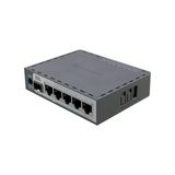 Hex S (2025) E60IUGS 2.5g Sfp Bağlantı Noktası, 5x Gigabit Ethernet, Poe Çıkışı, USB ve Hızlı Çift Çekirdekli Cpu Içeren Kompakt, Uygun Fiyatlı Kablolu Yönlendirici - Çok Renkli