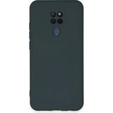 Hexa General Mobile Gm 20 Kılıf Nano Içi Kadife Silikon - Koyu Yeşil