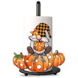 Hexagram Sonbahar Sonbahar Mutfak Banyo Dekoru, Tuvalet Kağıdı Mendil Tutacağı 17 cm x 34 cm, Sonbahar Çiftlik Evi Ev Banyo Mutfak Oturma Odası Partisi için Rustik İç Mekan Dekorasyonları, Sonbahar Cüce Kabak