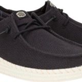 Hey Dude 43681 Wendy Espadrille Woven Siyah Kadın Ayakkabı