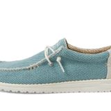 Hey Dude Erkek Terlik Ayakkabıları Wally Terlik Tekstil Rahat Zarif Slip-Ons Uni Wally Aqua Rahat