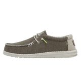 Hey Dude Erkek Wally Stitch | Erkek Loafer'lar | Erkek Slip On Ayakkabı | Rahat ve Hafif, Fossil, 8