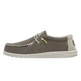 Hey Dude Erkek Wally Stitch | Erkek Loafer'lar | Erkek Slip On Ayakkabı | Rahat ve Hafif, Fossil, 9
