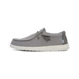 Hey Dude Wally Sport Mesh | Erkek Ayakkabı | Erkek Loafer'lar | Rahat ve Hafif, Gri, 8