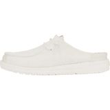 Hey Dude Wendy Slip Stretch Canvas Kadın Terlik - Beyaz