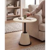 Hey Modüler Mobilya Hey Tekli Luna Bohem Yan Sehpa Mantar Modern Dekoratif 50 cm