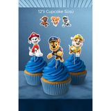 Hey Parti Paw Patrol Temalı 12’li Cupcake Süsü (Paw Petrol Doğum Günü Süsü)