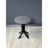 Hey Tabure Puf Makyaj Masası Sandalyesi Metal Sandalye Tekli Çap 39 x Yükseklik 51 cm - Kazayağı
