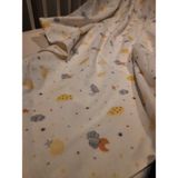 Heybe Home Pazen Bebek Battaniyesi /kundak 100X110 cm - 100 x 110 cm - Sarı