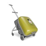 Heybee Luggages Çocuk Valizi Sevimli Canavar Oturulabilir Yeşil Seyahat Bavulu