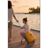 Heybee Luggages Sevimli Ördek Oturulabilir Çocuk Valizi Seyahat İçin Uygun