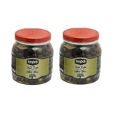 Heybeli 1 kg Doğal Fermente Siyah Zeytin (2 adet)