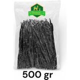 Heybeli Aktar Baharat 500 gr Taze Çubuk Vanilya - Vanilya Çubuğu (16-18 Cm) Vakumlu Ambalaj