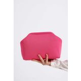 HEYBE'S Heybes Kadın Pembe Clutch Portföy El Çantası