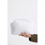 Heybes Kadın Beyaz Clutch Portföy El Çantası - Beyaz - 1. Stil