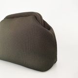 Heybes Kadın Haki Clutch Portföy El Çantası Akrilik Nano Dokuma Kumaş ile Şık Tasarım ve Astarlı İç Kısım